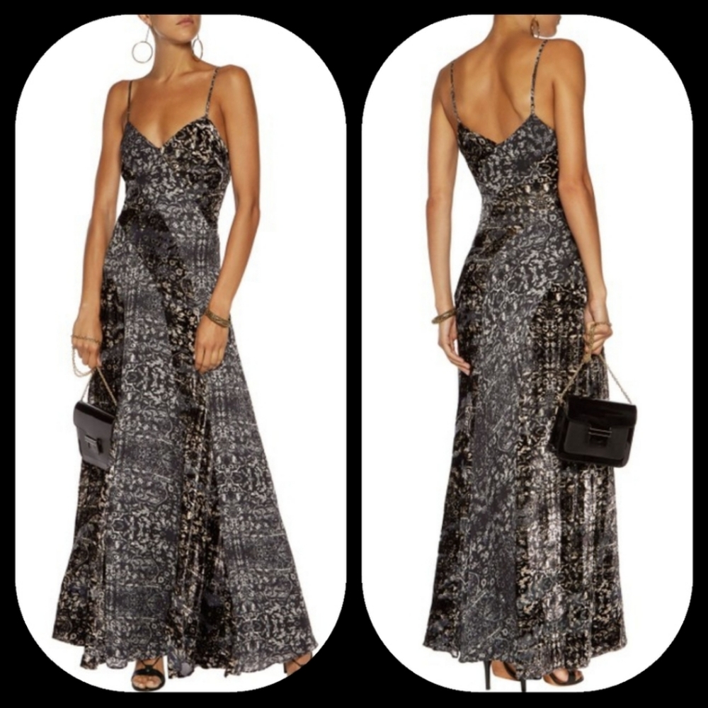 🆕 🖤Haute Hippie🖤 - "Psycho" Burn Out Dress